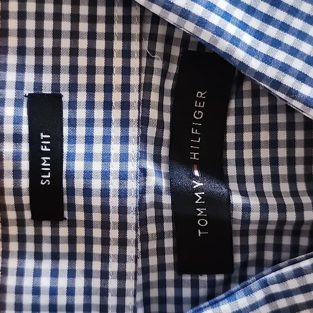 TOMMY HILLFIGER SHIRT MEDIUM - Picture 4 of 6